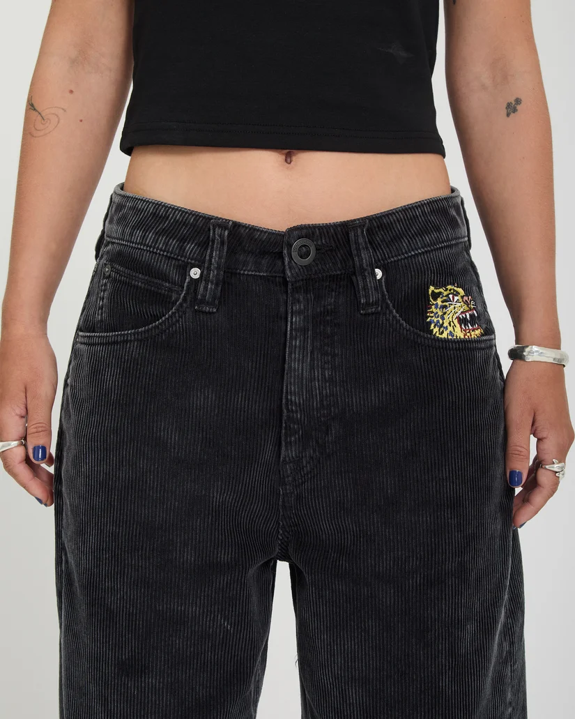 Volcom Fa Ozzy Cord Pant - Black