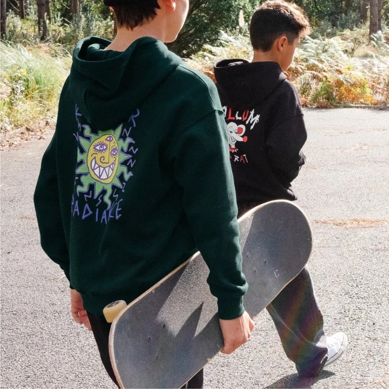 Volcom Kids FA Ozzy Pull Over - Scarab