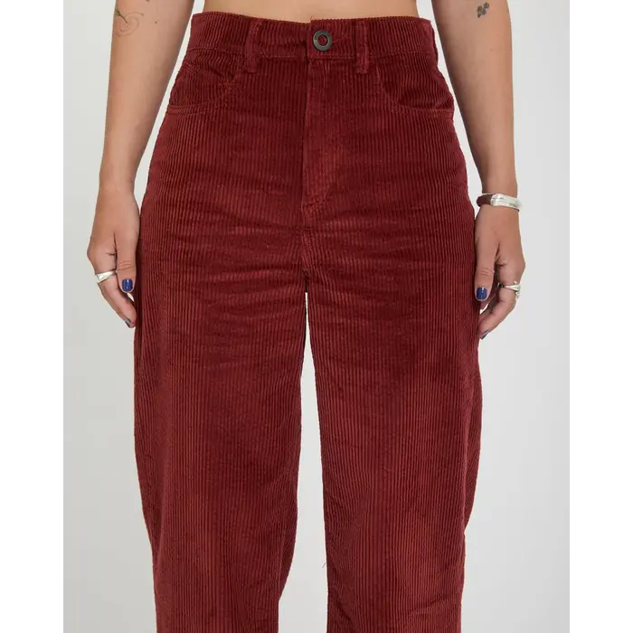 Volcom Weellow II Cord Pant -  Brick