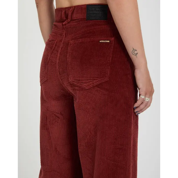 Volcom Weellow II Cord Pant -  Brick