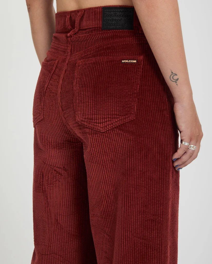 Volcom Weellow II Cord Pant -  Brick