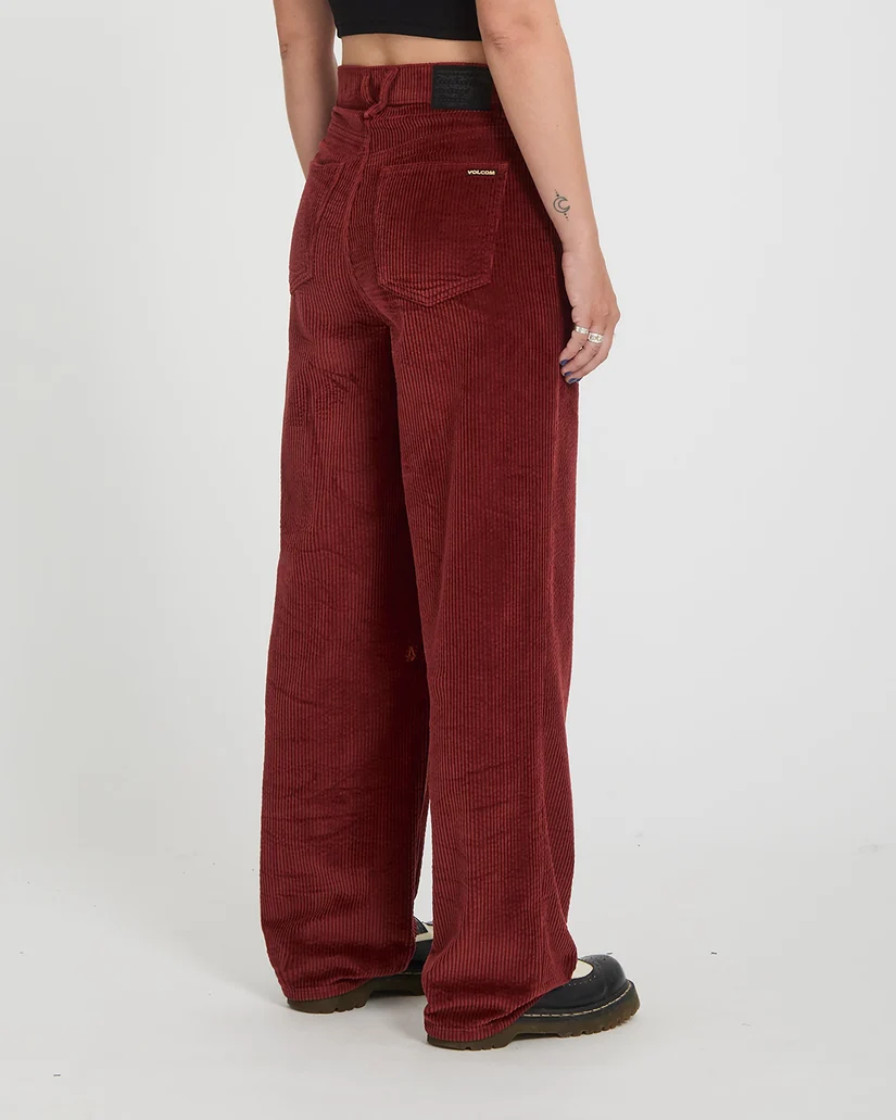 Volcom Weellow II Cord Pant -  Brick