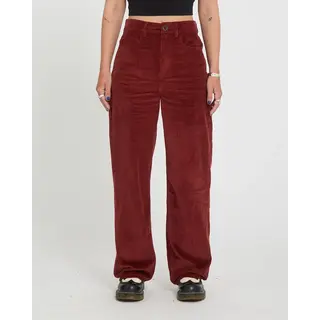 Volcom Weellow II Cord Pant - Brick
