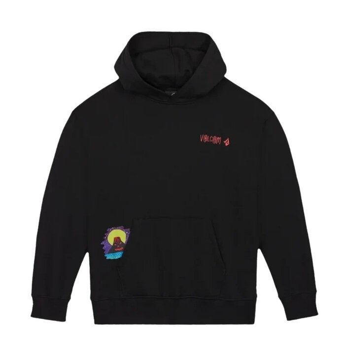 Volcom Kids FA Ozzy Pull Over- Black