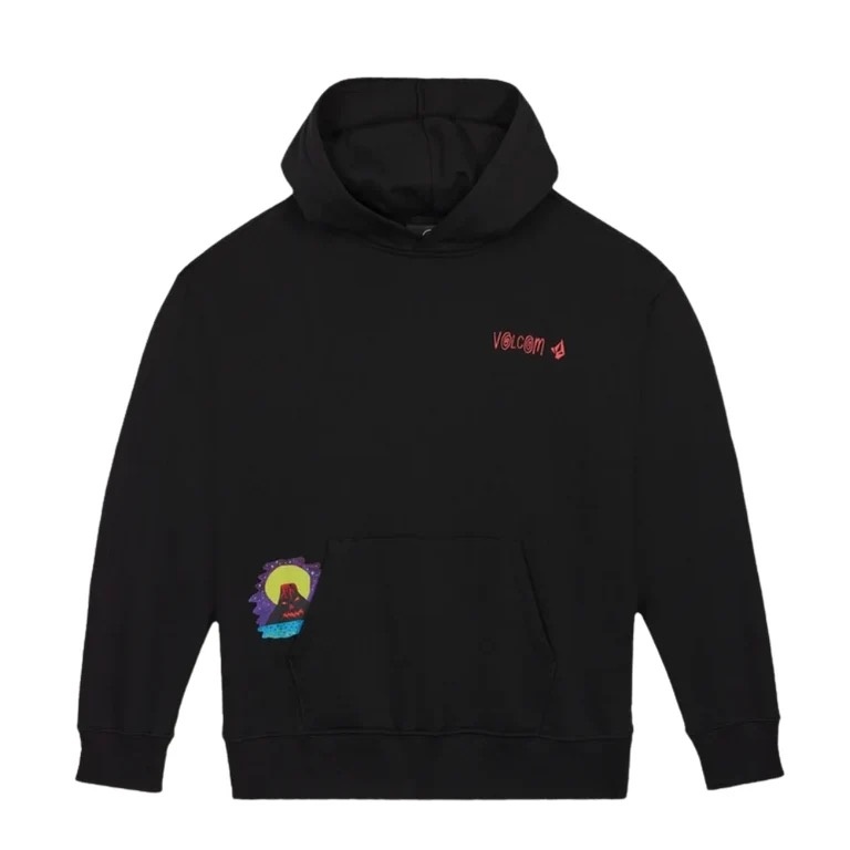 Volcom Kids FA Ozzy Pull Over- Black