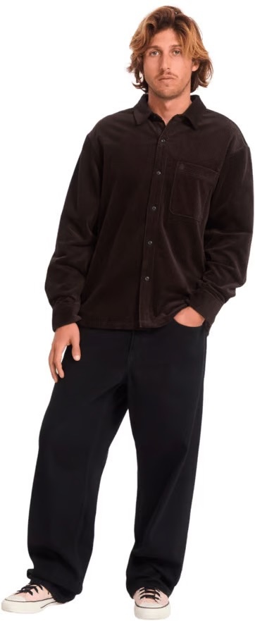 Volcom Fostered II Cord Lord Sleeve - Cacao