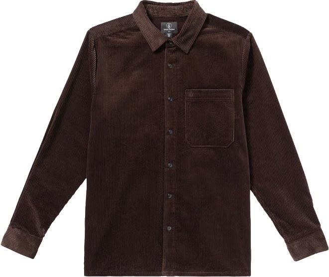 Volcom Fostered II Cord Lord Sleeve - Cacao