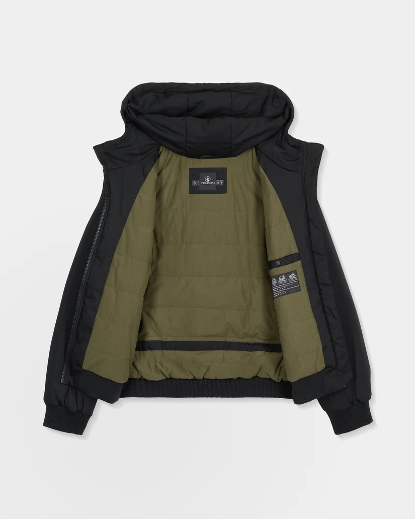 Volcom Wernan 10K Jacket - Rinsed Black