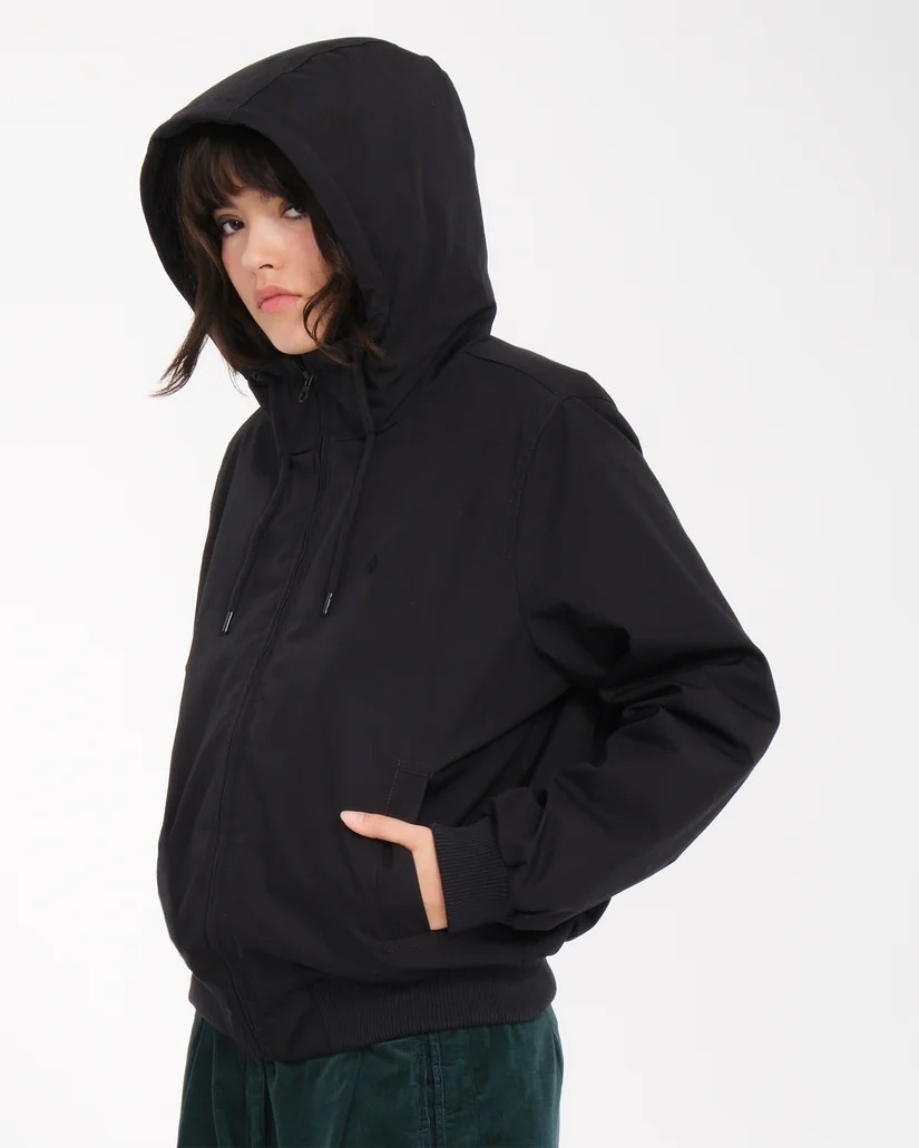 Volcom Wernan 10K Jacket - Rinsed Black