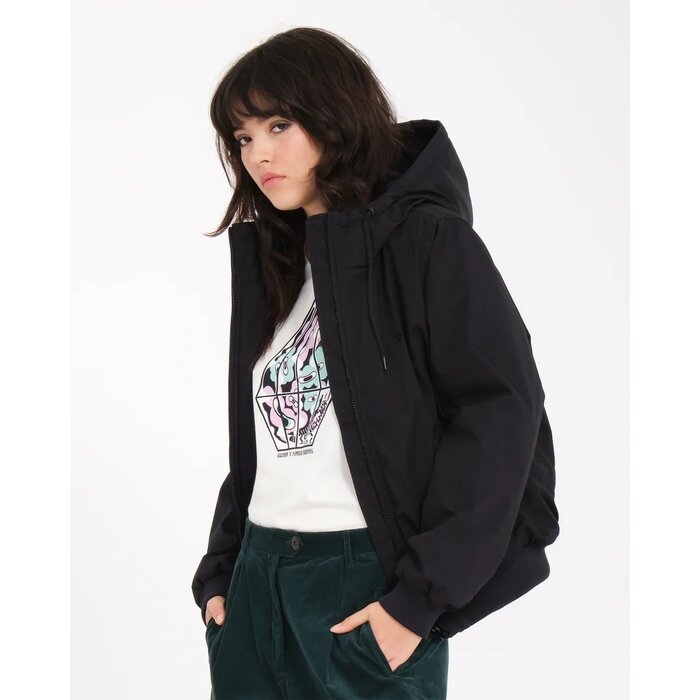 Volcom Wernan 10K Jacket - Rinsed Black