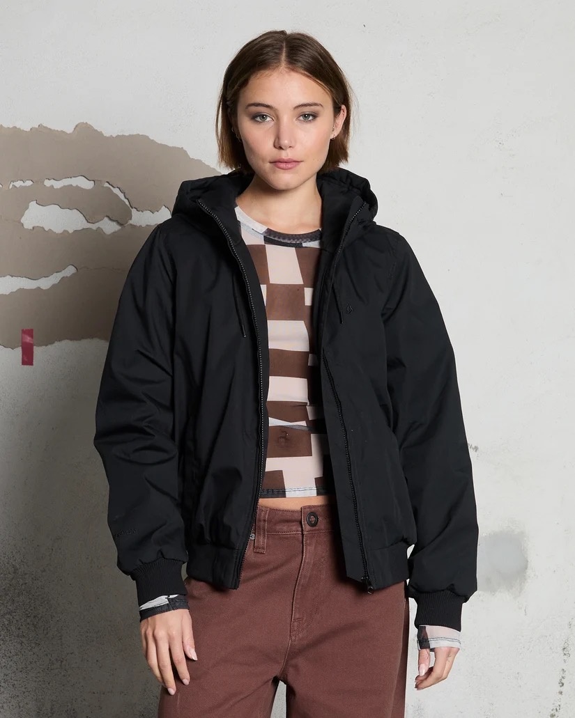 Volcom Wernan 10K Jacket - Rinsed Black