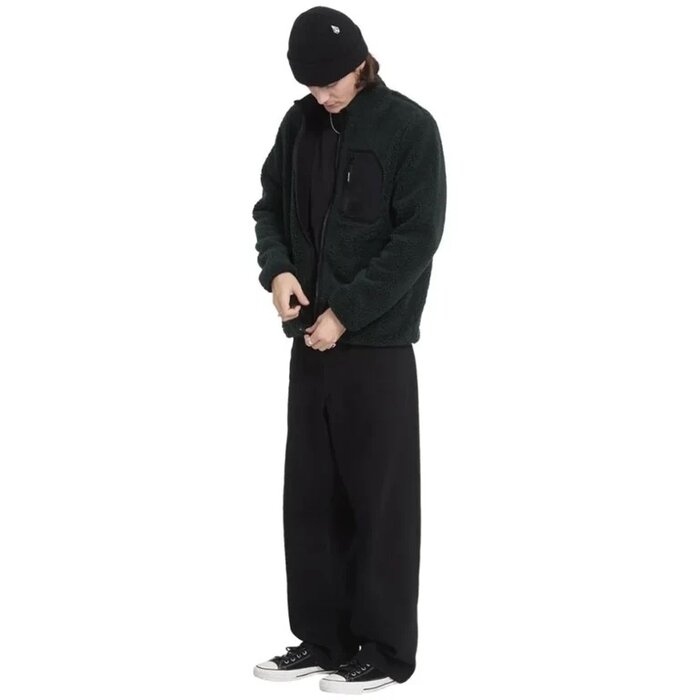 Volcom Muzzer Fuzzar Zip - Scarab