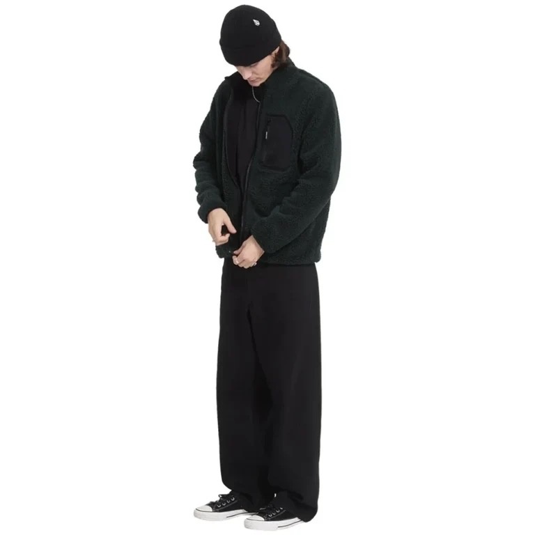 Volcom Muzzer Fuzzar Zip - Scarab