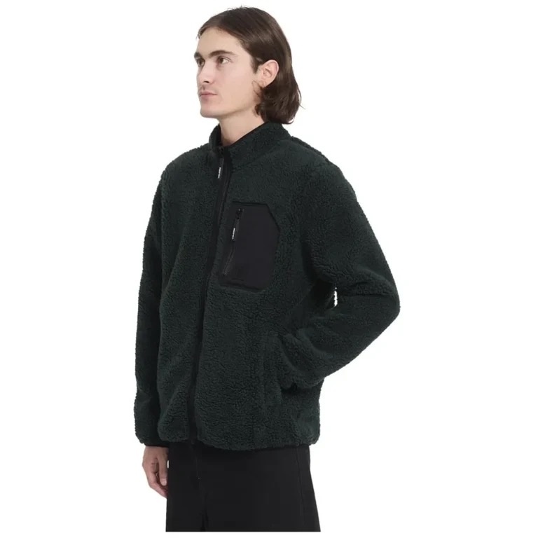 Volcom Muzzer Fuzzar Zip - Scarab