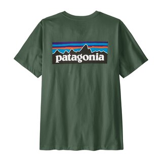 Patagonia M's P-6 Logo T-Shirt - Canopy Green