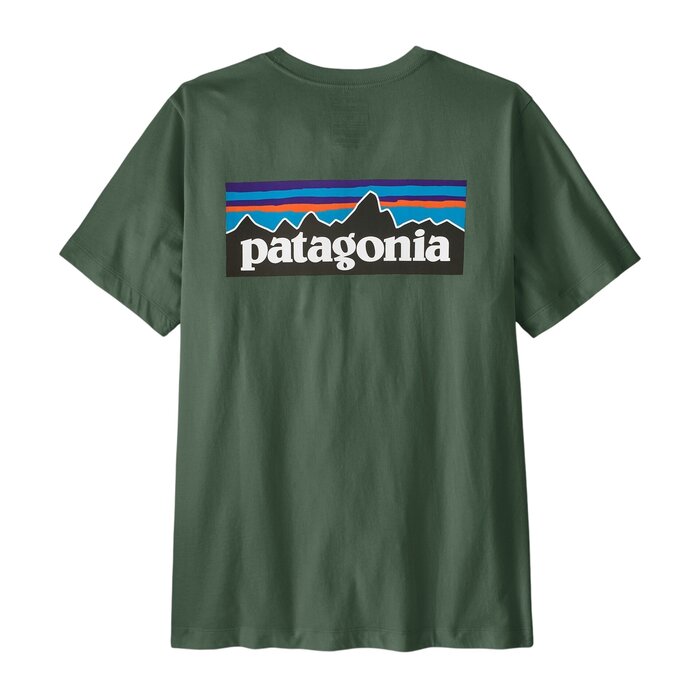 Patagonia M's P-6 Logo T-Shirt - Canopy Green