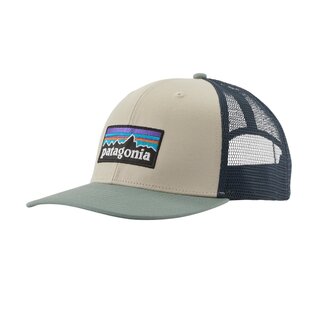 Patagonia P-6 Logo Trucker Hat - Pumice