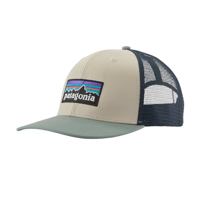 Patagonia P-6 Logo Trucker Hat - Pumice