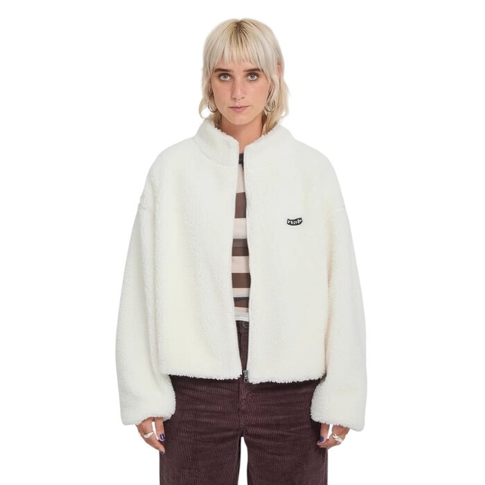 Volcom Wylding Out Sherpa - Off White