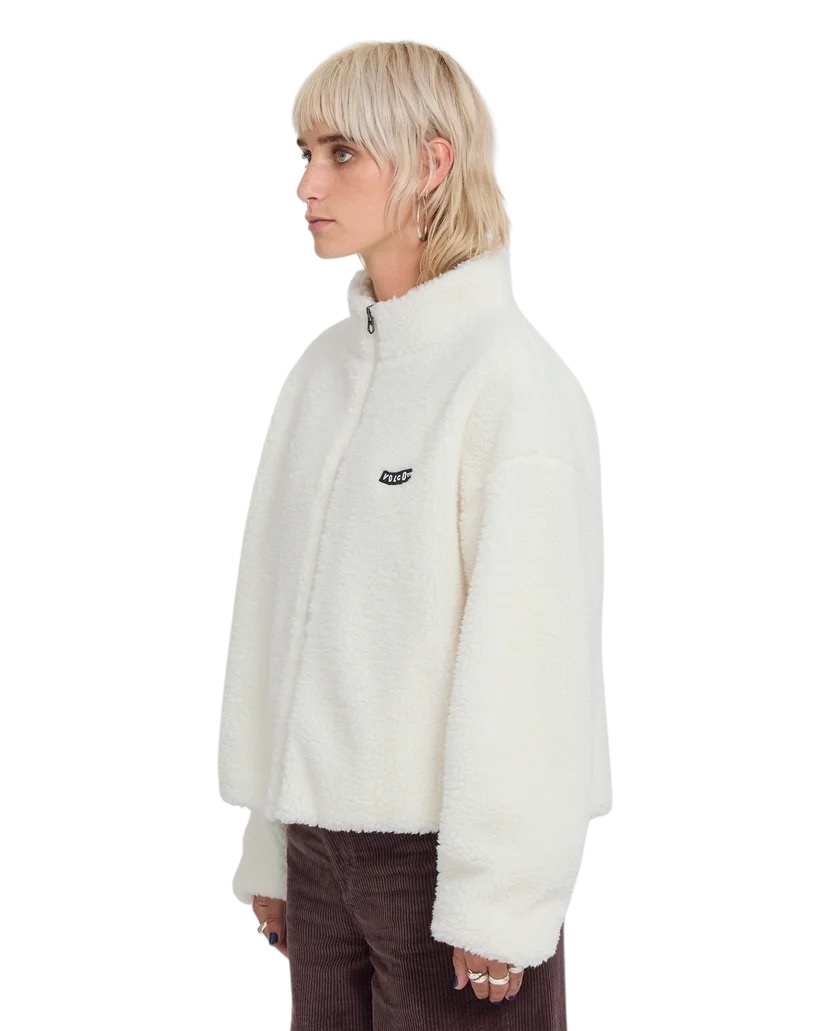 Volcom Wylding Out Sherpa - Off White