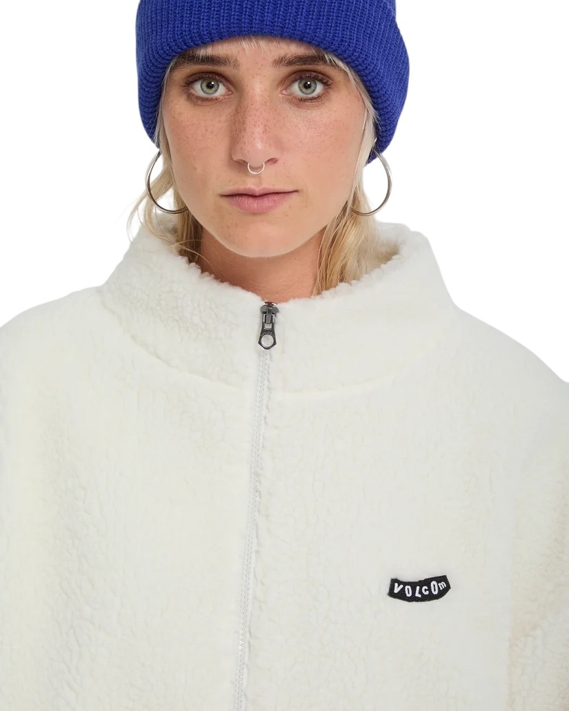 Volcom Wylding Out Sherpa - Off White