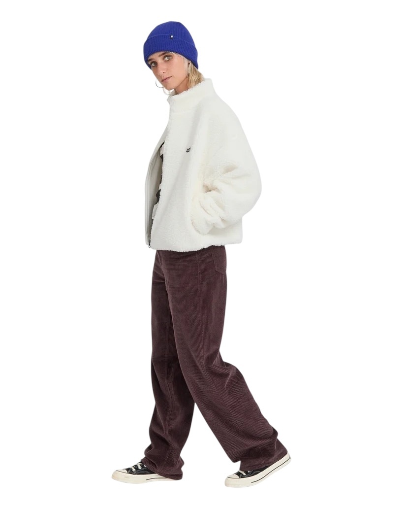 Volcom Wylding Out Sherpa - Off White