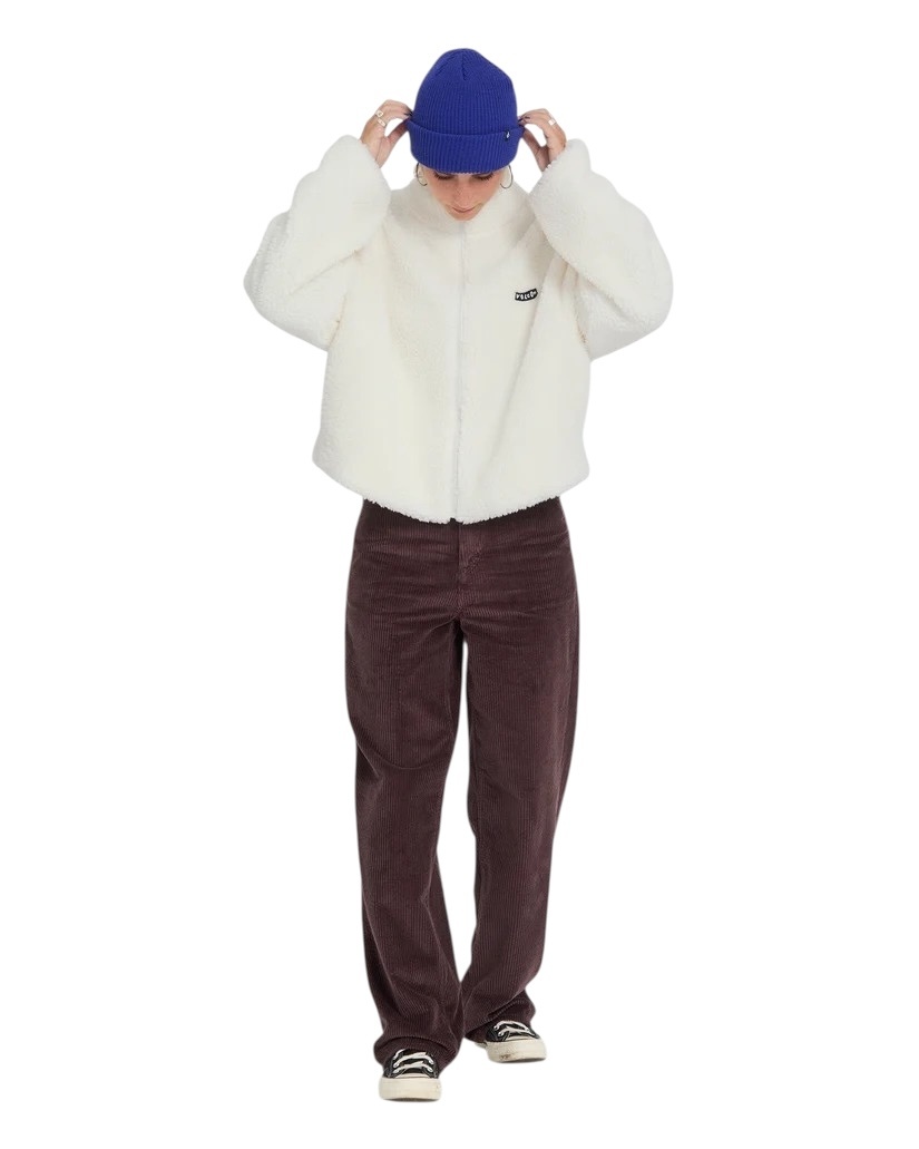 Volcom Wylding Out Sherpa - Off White