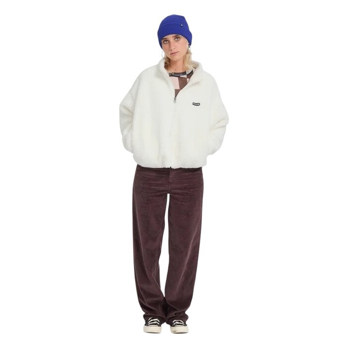 Volcom Wylding Out Sherpa - Off White