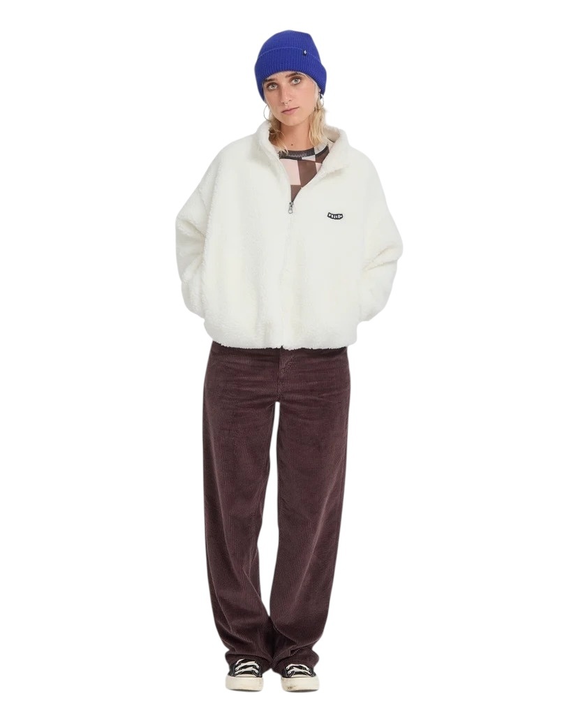 Volcom Wylding Out Sherpa - Off White