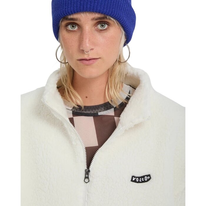 Volcom Wylding Out Sherpa - Off White