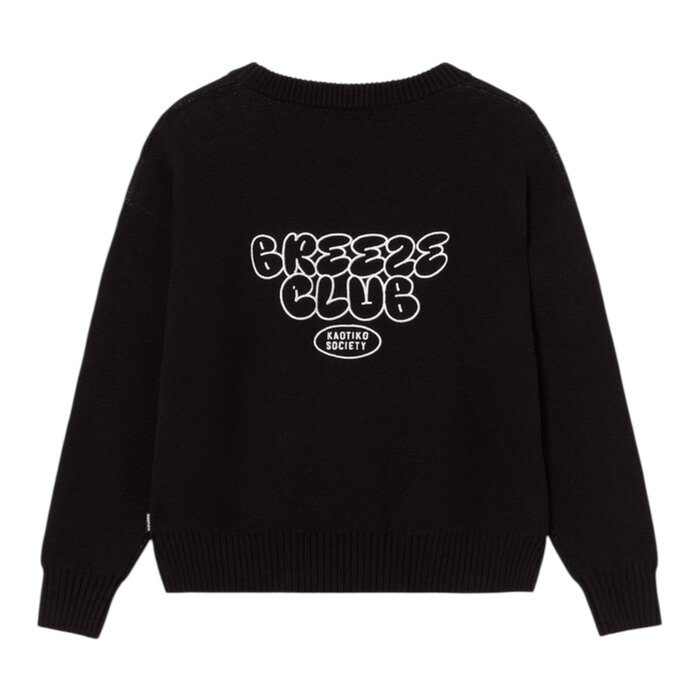 Kaotiko Breeze Club Sweater - Black