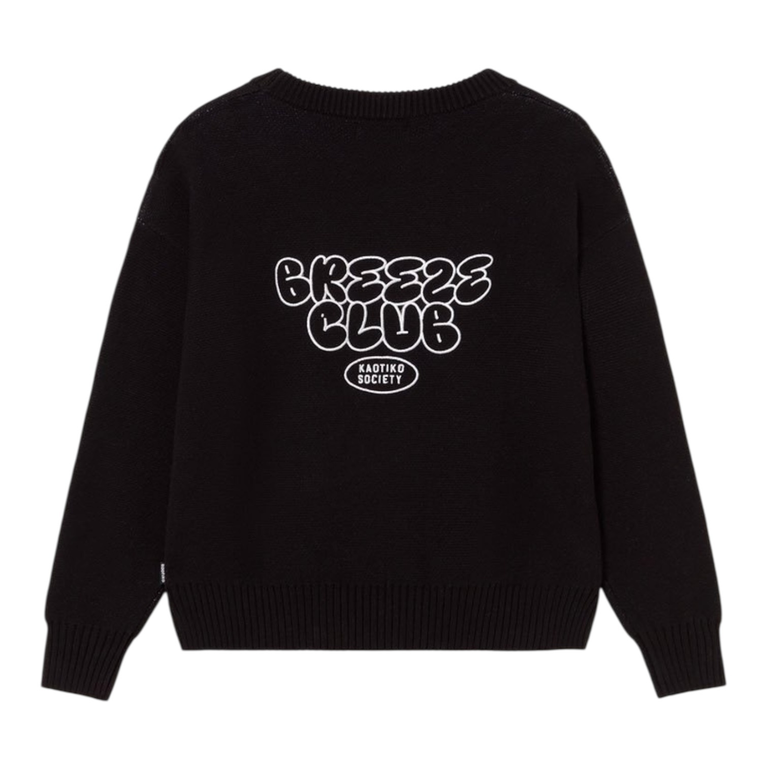 Kaotiko Breeze Club Sweater - Black