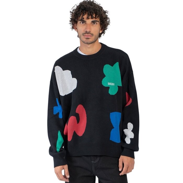 Kaotiko Breeze Sweater  - Black