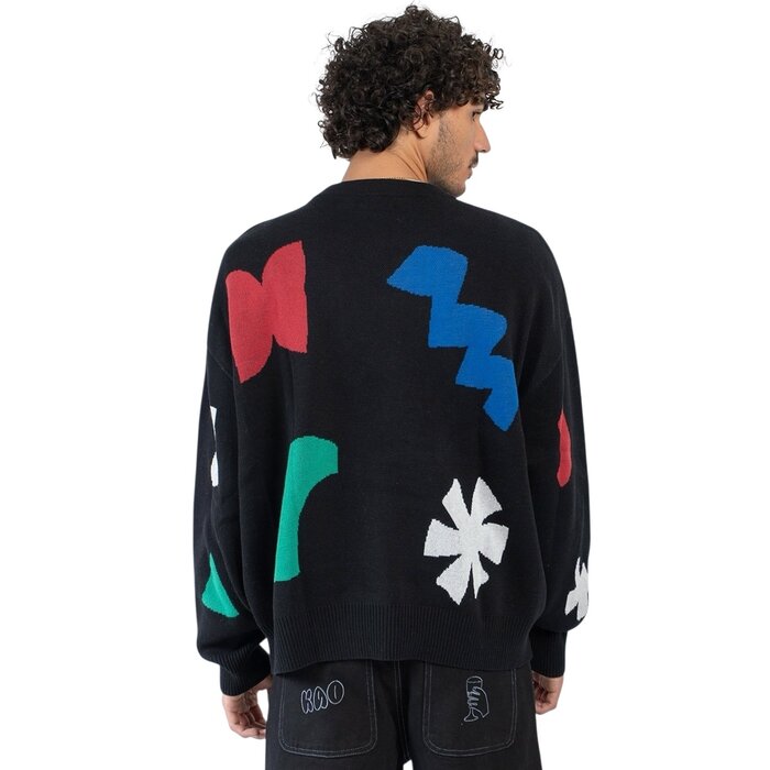 Kaotiko Breeze Sweater  - Black