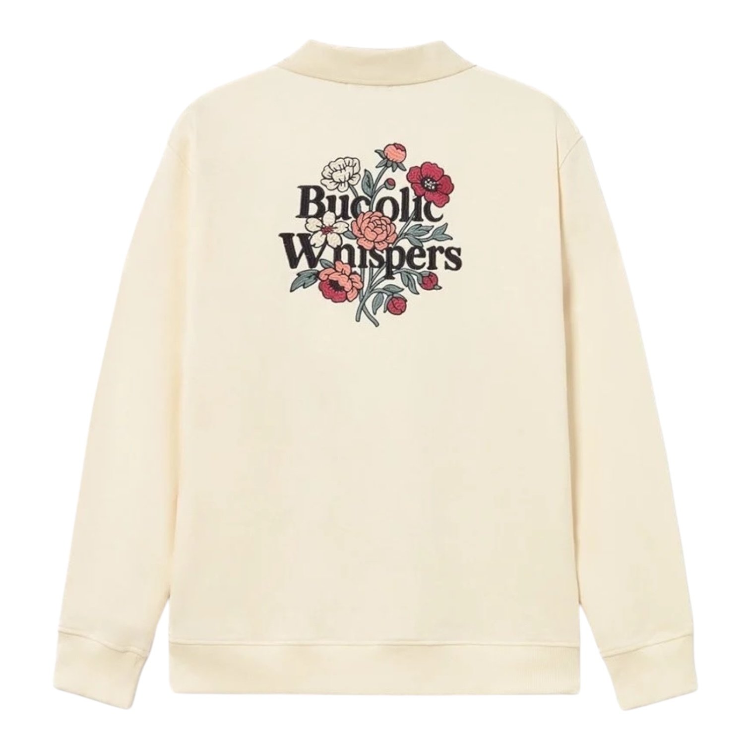 Kaotiko Crew Zipper Bucolic Whispers - Ivory