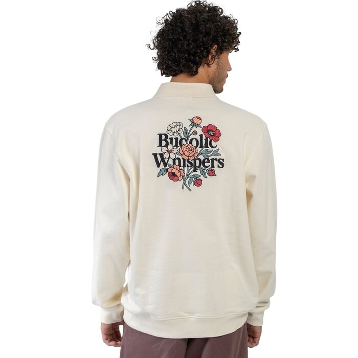 Kaotiko Crew Zipper Bucolic Whispers - Ivory