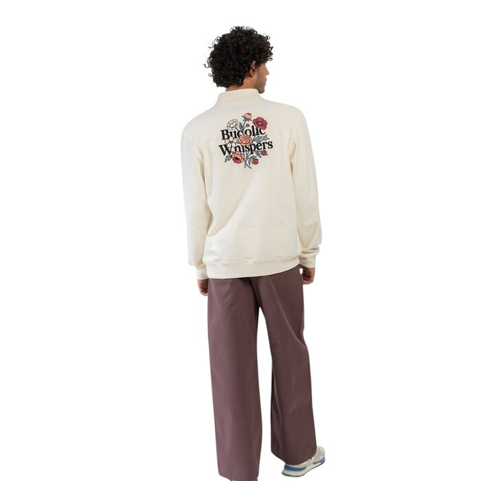 Kaotiko Crew Zipper Bucolic Whispers - Ivory