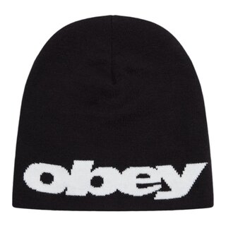 Obey Delta Beanie - Black