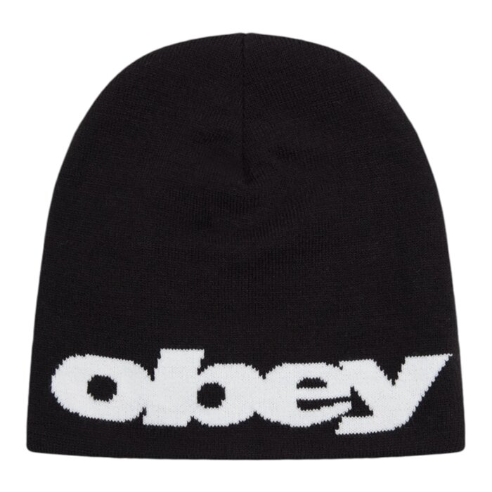 Obey Delta Beanie - Black