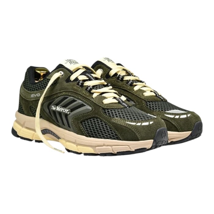Mercer The Re-Run Evo Nubuck - Army Green