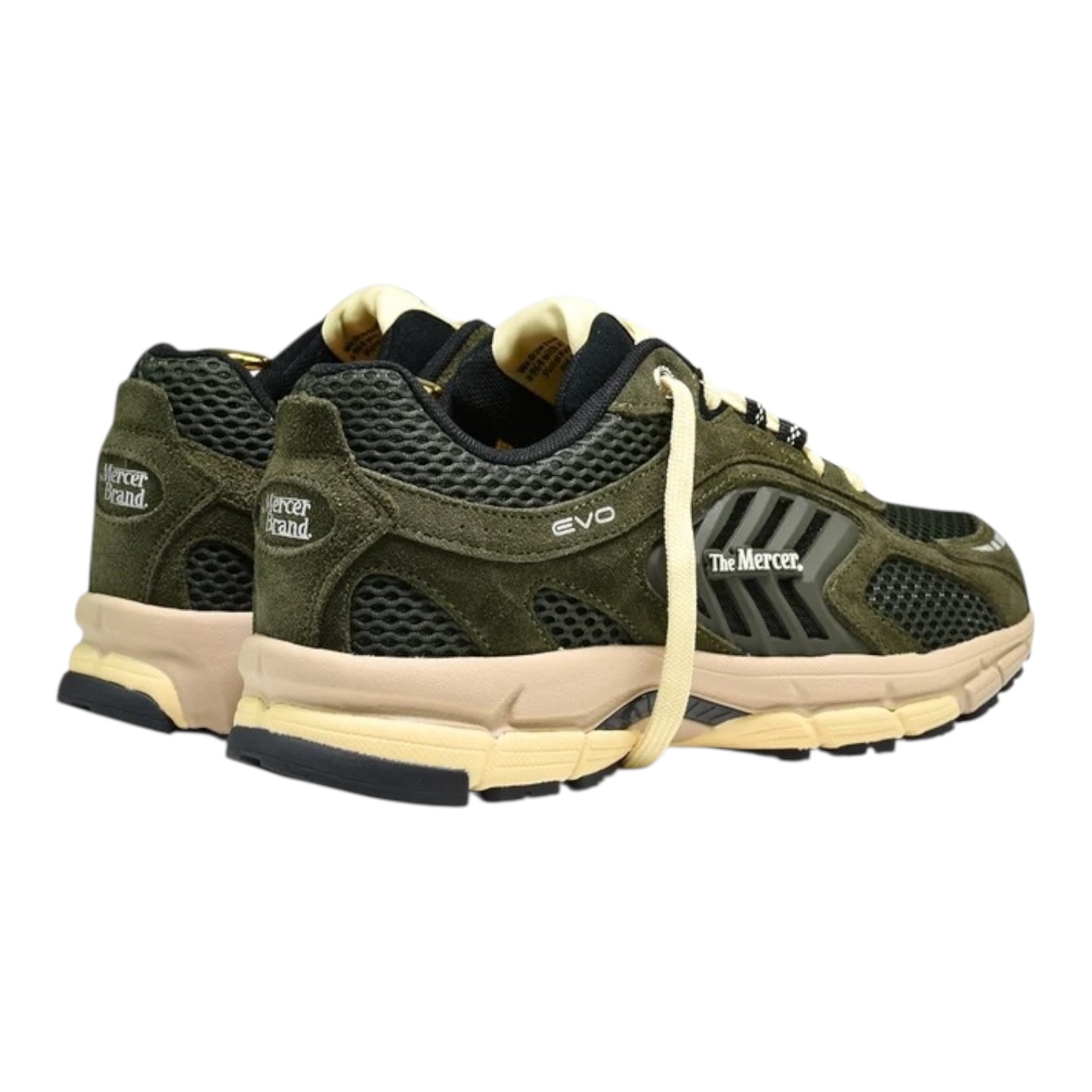 Mercer The Re-Run Evo Nubuck - Army Green