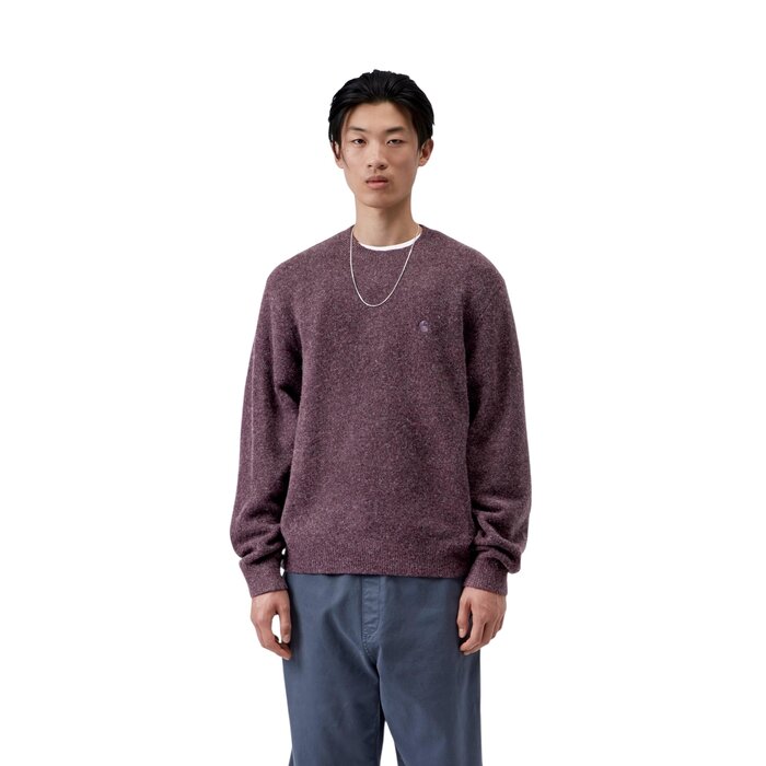 Carhartt WIP Curtis Sweater - Tangled Shady Purple