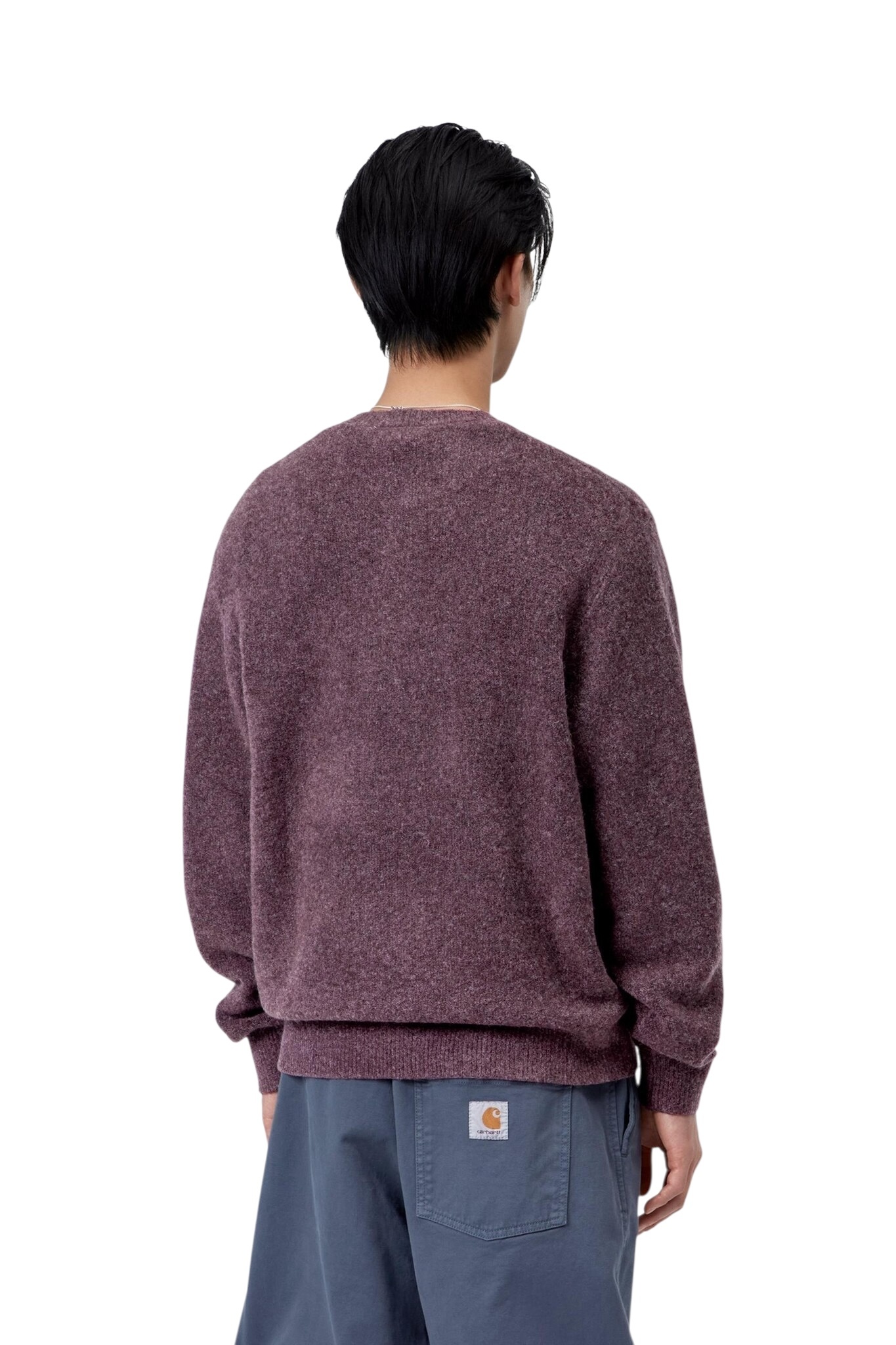 Carhartt WIP Curtis Sweater - Tangled Shady Purple