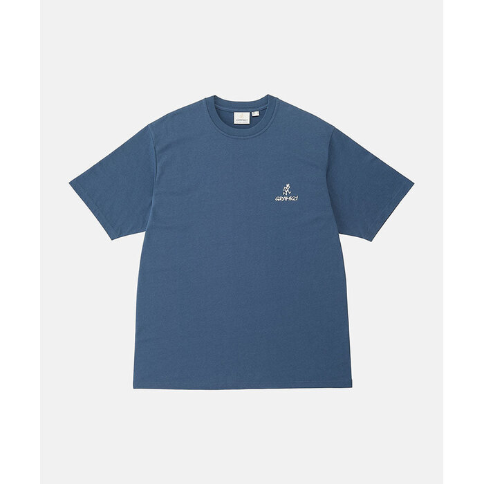 Gramicci One Point Logo Tee - Dusky Blue