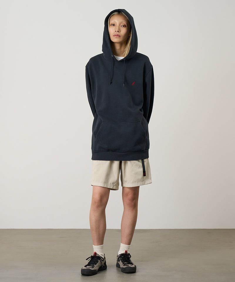 Gramicci One Point Hooded Sweatshirt - Vintage Black