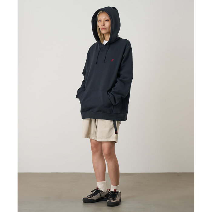 Gramicci One Point Hooded Sweatshirt - Vintage Black