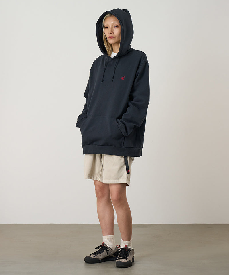 Gramicci One Point Hooded Sweatshirt - Vintage Black