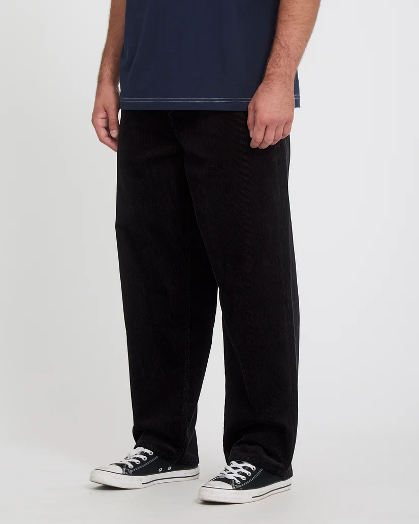 Volcom Freazy Loose EW Cord Pant - Black