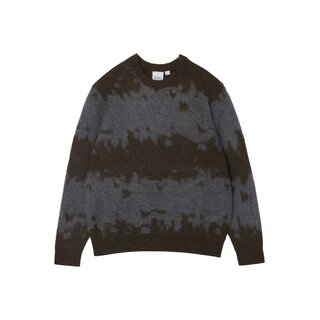 Gramicci Mohair Splatter Sweater - Slate Splatter