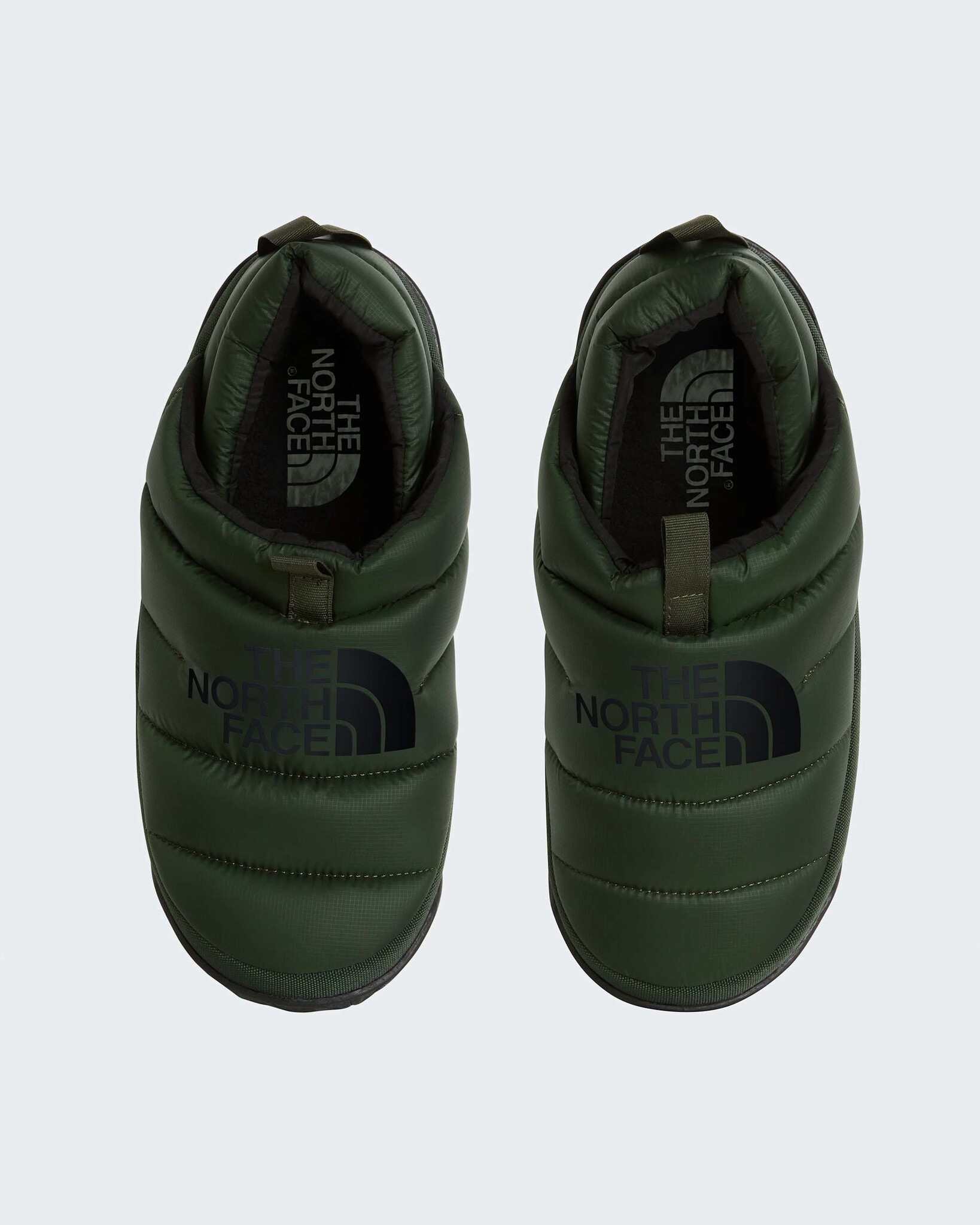 The North Face M Nuptse Mule - Bottle Green/TNF Black